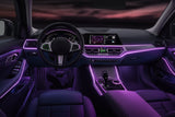 Fiber Optic LED Car Ambient Lighting - RGB Neon Interior Atmosphere Kit