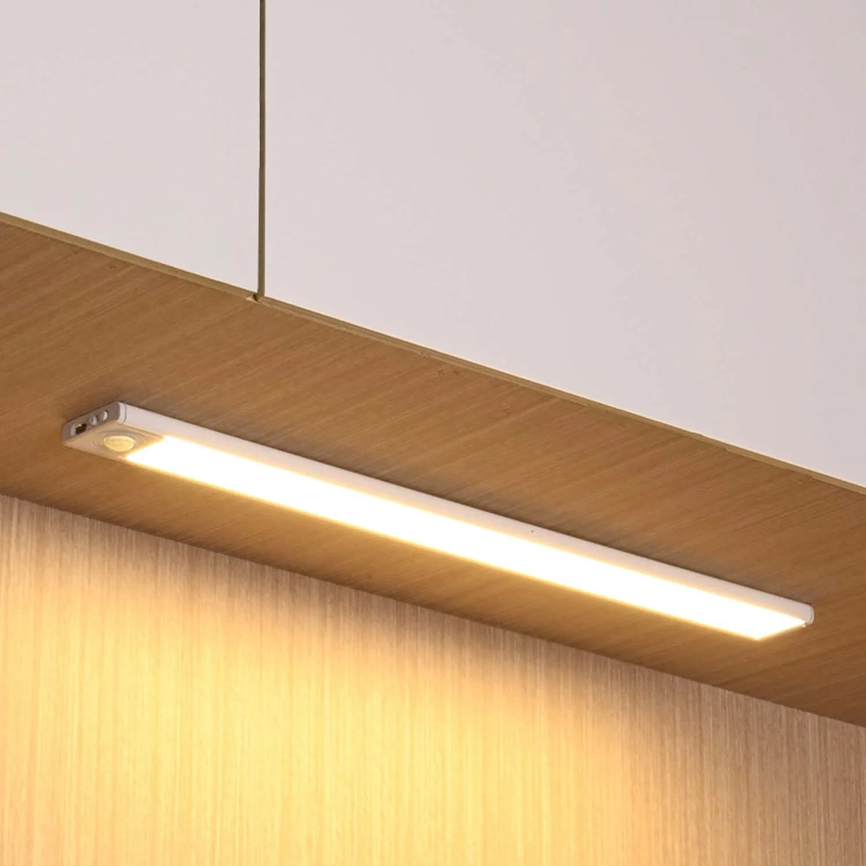 LED Motion Sensor Light Wireless LED Night Light Type C Rechargeable Light Cabinet Wardrobe Lamp Staircase Backlight For Kitchen