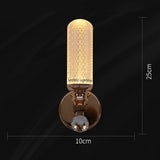 Modern Gold Luxury Minimalist Wall Lamp LED Light Living Room Bedroom Bedside Background Corridor Aisle Indoor Lighting Fixture