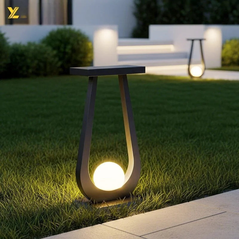 New Outdoor Solar Lawn Lights - Waterproof Ground Landscape Pathway Lamps