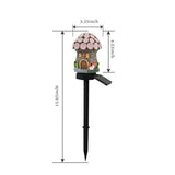 Outdoor LED Solar Garden Lights Waterproof Cartoon Mushroom Light Yard Landscape Path Lawn Street Decoration Solar Powered Lamp