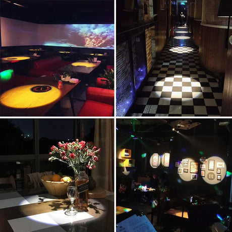 led spotlight Stage ambient light bar KTV spotlight ceiling COB downlight shop Commercial restaurant beam track light