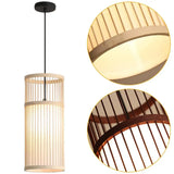 Modern Pendant Light ,Hanging Fixture , Hand-Woven Luminaires Chandelier for Living Room Balcony Dining Room Restaurant Decors