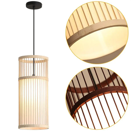 Modern Pendant Light ,Hanging Fixture , Hand-Woven Luminaires Chandelier for Living Room Balcony Dining Room Restaurant Decors