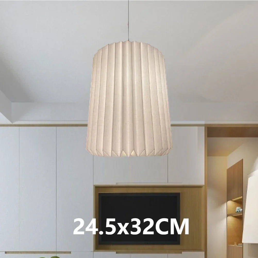 Origami Ceiling Lampshade Nordic Style Paper Lantern Shade Creative Decorative Light Cover for Living Room Decor