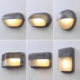 Vintage Outdoor Wall Lamp E27 Industrial Wall Lights IP65 Waterproof Glass Ceiling Sconce Bathroom Garden Exterior Wall Lighting