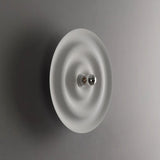 Nordic Modern Circular Wall Lamp Background Wall Staircase Corridor Entrance Creative Deco Water Ripple Decorative Ceiling Light