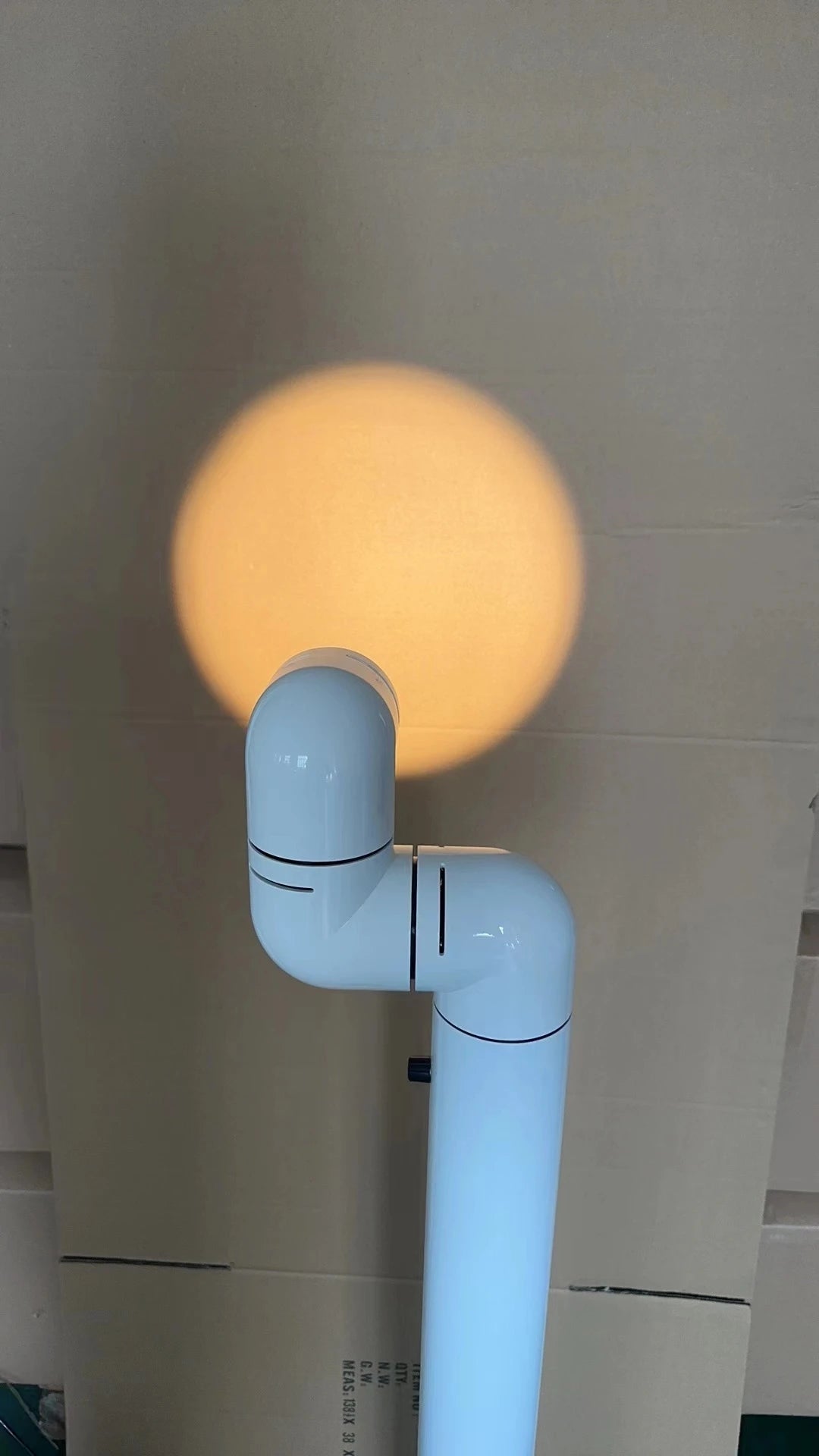 Spanish Space Age floor lamp Designer Replica Red White Water Pipe Standing Lamp For Living Room Sofa Bedroom Room Decoration