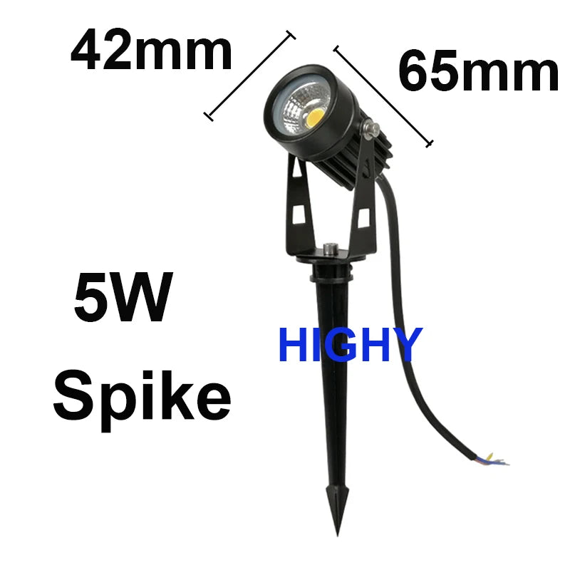 LED Garden Lawn Footpath Ground Street Lamp IP65 Waterproof Gardening Decoration Courtyard Lights 12V 220V Led Outdoor Lighting