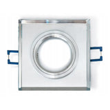 4Stks/Crystal Led Armaturen Halogen Spots GU10 MR16 Frame Verzon kin Led Fittings Montage Armatur