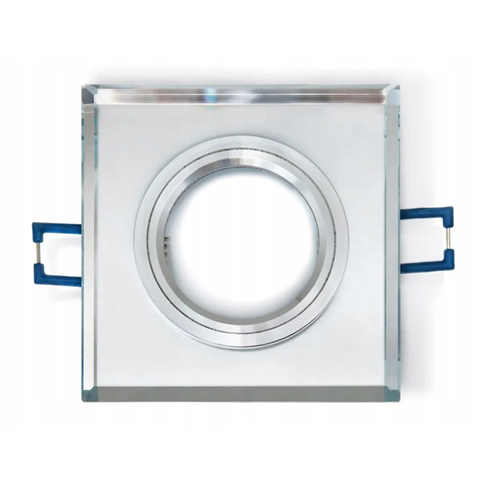 4Stks/Crystal Led Armaturen Halogen Spots GU10 MR16 Frame Verzon kin Led Fittings Montage Armatur