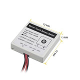 12V 5A Bathroom Mirror LED Light Touch Switch Mirror Dimming Sensor For Bathroom Vanity Mirror