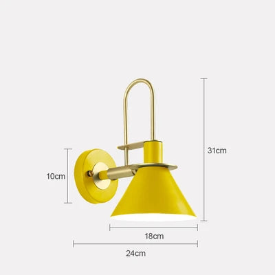 Modern Wall Lamp Industrial Iron Wall Lamps For Living Room Bedroom Nordic Bedside Wall Light E27 Bathroom Fixtures Mirror Light