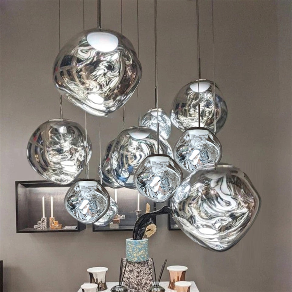 Modern LED Lava Pendant Lights Nordic Living Room Bedroom Lamp Kitchen Home Decor Light Indoor Lighting Loft Bar Hanging Lamps