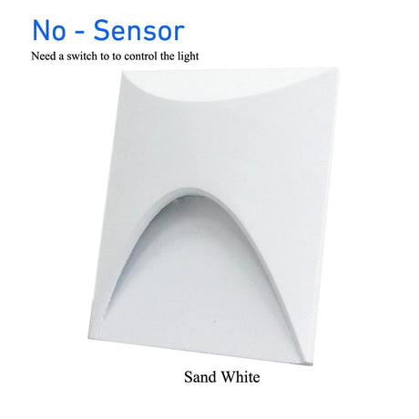 Led Deck Light Motion Sensor Step Stair Railing Lamp 3W Indoor Outdoor Waterproof for Pathway Stairway Post Porch Wall Sconce