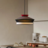 Rattan Pendant Light Minimalist Wabi-sabi Fabric Decorative Danish Design Light Interior Restaurant Bedroom Dining Room Light