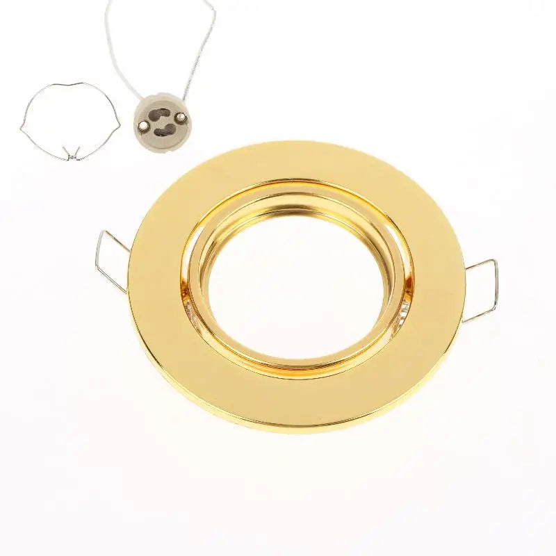 Universal GU10 MR16 Recessed Spotlight Frame - Round LED Downlight Holder