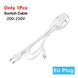 Energy-Saving T5/T8 LED Tube Light (15W/25W, AC220V) with EU/US Plug Cable - Fluorescent Replacement for Shop & Exhibition Hall