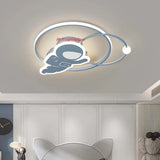 New Designer Home Warm Children's Room Ceiling Light Creative Simple Modern Personality Astronaut Boys Girls Bedroom Lighting