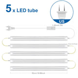 50cm LED Tube Light Bar (T5 15W / T8 25W) - Under Cabinet, Kitchen Wall Lamp & Fluorescent Tube Replacement