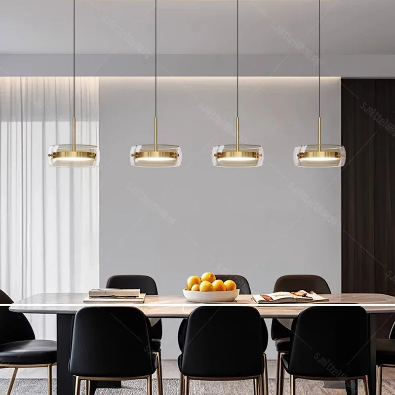 Modern home decor ring led lights pendant light lamps for living room Chandeliers for dining room hanging light indoor lighting