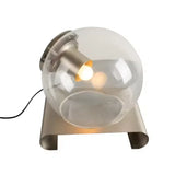 Nordic glass ball table lamp Minimalist Creative Post-Modern Designer silver light Bedside Bar Decorative bedroom night lamps