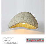 2026 Wabi-Sabi Pendant Lamp - Organic Textured Hanging Light for Dining Table