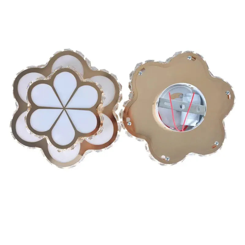 Fashion flowers LED Chandeliers led lamps new Pendant lamp Gold K9 crystal Chandelier High-power led lustre light Chandelier