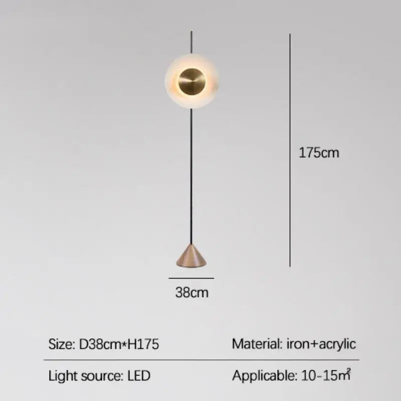 Lampara De Pie Salon Modern Table Light for Living Room Luz Led Simple Sunflower Style Floor Standing Lamp Lampe Chevet