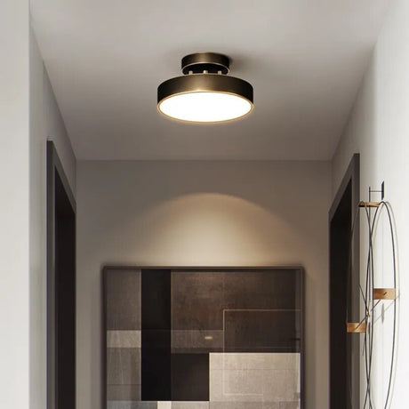 Modern Gold Led Ceiling Lights for Bedroom Hallway Corridor Balcony Round Decoration Lamp Lighting Chandelier Nordic Indoor