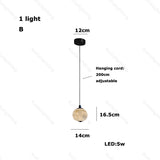 Marble Life Black Gold Hardware LED Dimmable Chandelier Lighting Alabaster Suspension Luminaire Lampen For Dinning Room