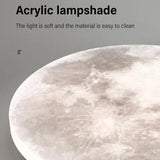 Modern Moon Wall Light Creative Ceiling Light Universal Stepless Dimmable Chandelier 36W 42W Living Room Bedroom Lamp Home Decor