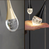 Modern LED Crystal Staircase Chandelier - Luxury Long Duplex Hanging Light