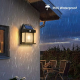 Solar Outdoor Wall Light - Waterproof LED Energy Lamp for Garden & Fence