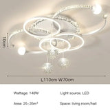 Modern Light Luxury Master Bedroom Pendant Lamp LED Creative Restaurant Lamp Villa Bedroom Interior Decoration Lighting Fixtures