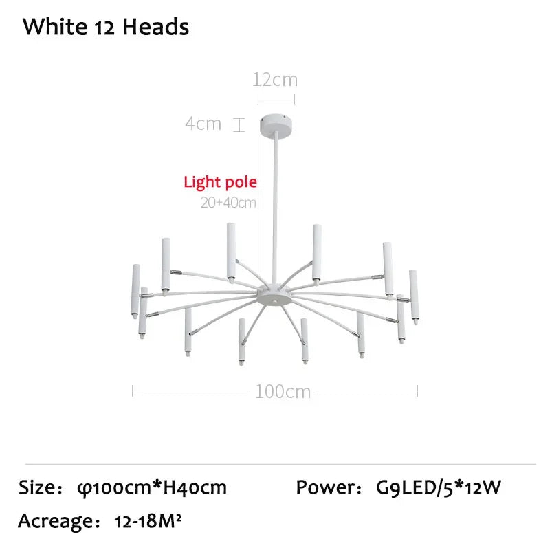 Living Room Lamps Modern Led Ceiling Chandelier Nordic Dining Room Bedroom Chandeliers 110V/220V Home Interior Hanghing Lighting