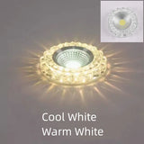 Diameter:9.5cm Cut Hole:6-8cm 3W 5W Downlights Recessed Ceiling Spotlight Lamps Embedded LED Downlights Home Decoration Light