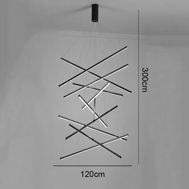 Nordic home decor dining room Pendant lamp lights indoor lighting stair lamp hanging light chandelier lamps for living room