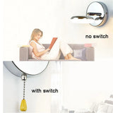 Modern minimalist 5W LED wall lamp bedside reading adjustment angle lights 3000K 4000K 6000K mirror front lamp bathroom lighting