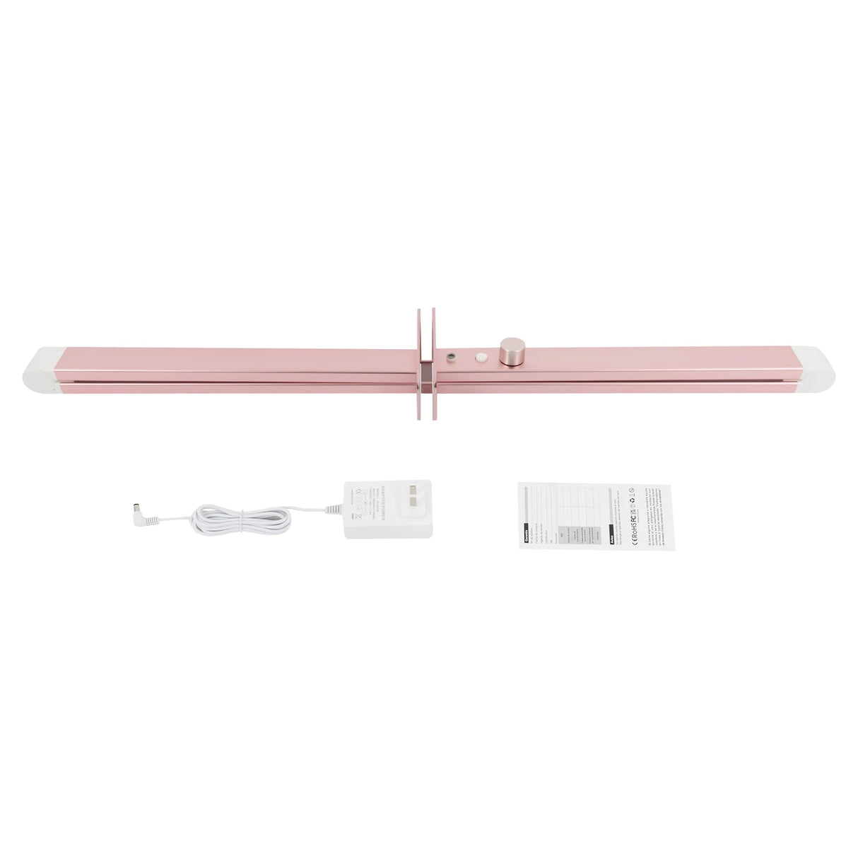 Square Foldable LED Nail Desk Lamp 36W - 3000LM Half-Moon Manicure & Eyelash Light