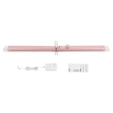 Square Foldable LED Nail Desk Lamp 36W - 3000LM Half-Moon Manicure & Eyelash Light