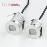Spotlight Sauna Stair Lamp Mini Stainless Steel IP67 1W CREE 12V 24V LED Downlight Outdoor Garden Pool Buried Spot Lighting