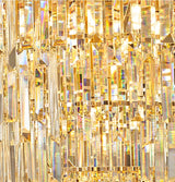 Nordic Modern Crystal Chandelier Wedding Hall Villa Hotel Hall Living Room Home Decoration Ceiling Light Luxurious Pendent Lamp