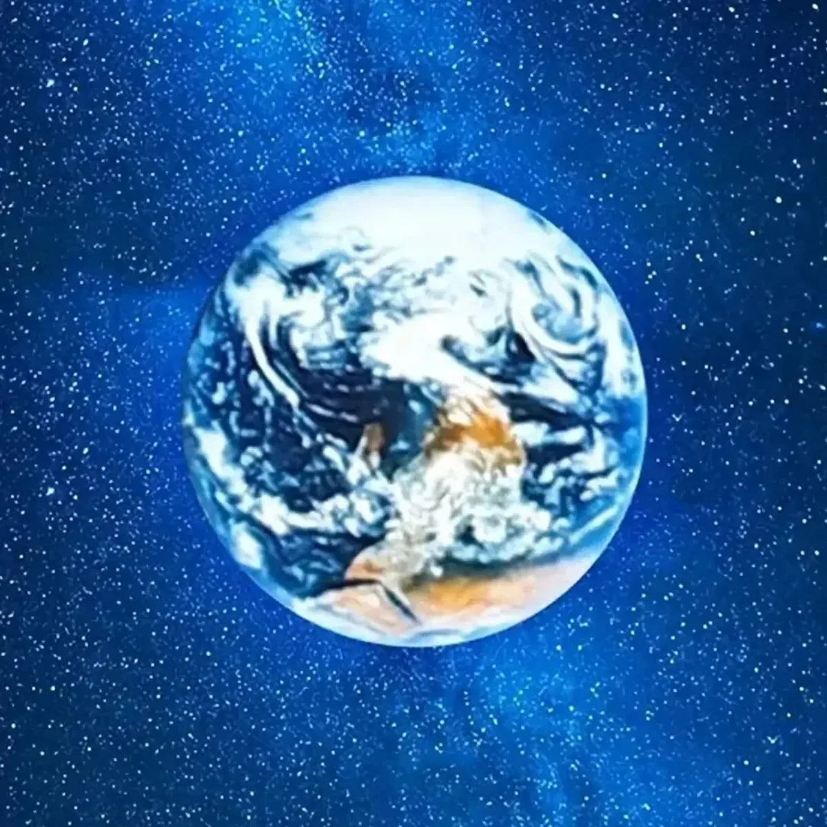 Planet & Moon Projection Night Light - USB Earth & Galaxy Bedroom Ceiling Lamp