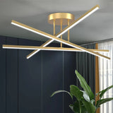 2026 Nordic LED Ceiling Lamp - Modern Minimalist Chandelier for Living & Dining Room
