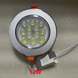 1pcs round Dimmable Led downlight light Ceiling Spot Light 3w 5w 7w 9w 12w ac110-230V ceiling recessed Lights Indoor Lighting