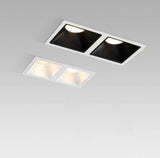 Recessed LED Ceiling Lamp 24W 10W Single/Double Head LED Spot lights COB Anti-Glare Downlight For Home Office Store Indoor
