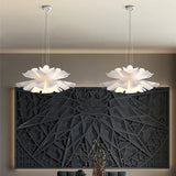 Nordic Lamps Modern Acrylic Flower Chandelier Multi-layer LED Pendant Lamp Dining Room Bedroom Creative Indoor Lighting Fixture
