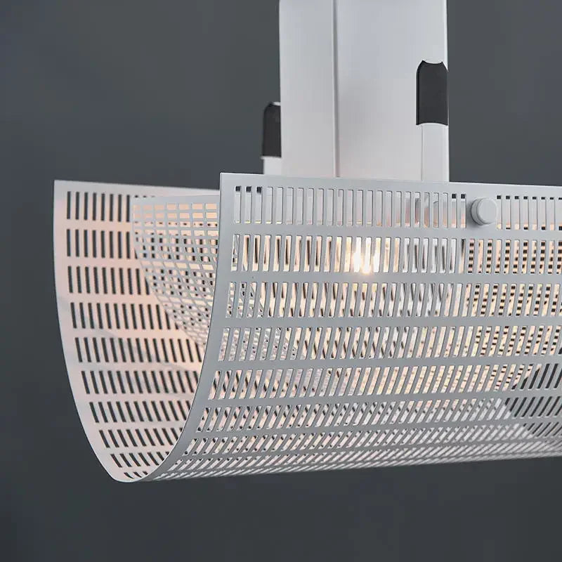 Modern Art Living Room Led Ceiling Chandelier Bedside Kitchen Table Lamp Black White Iron Ceiling Lamp Home Decorations Luster