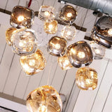 Modern Art Crystal Ball LED Chandelier - Long Staircase Hanging Lamp